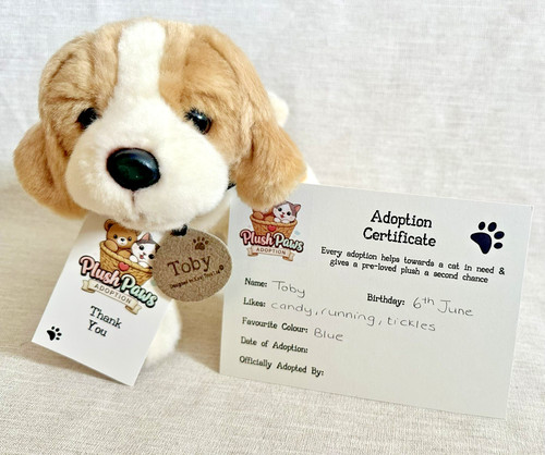 Keel toby beagle dog plush - keel,