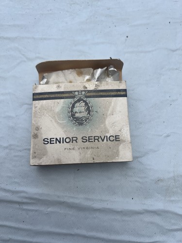 Vintage empty senior service - vintage,