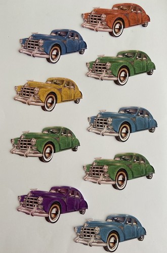 Tattered lace vintage cars - lace,