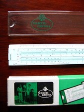 Slide rule  57/92  Vintage technology  Historic calculator  Boxed  Faber-Castell