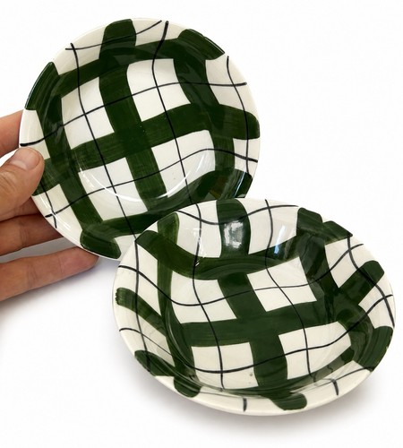Dark green empire porcelain - empire,