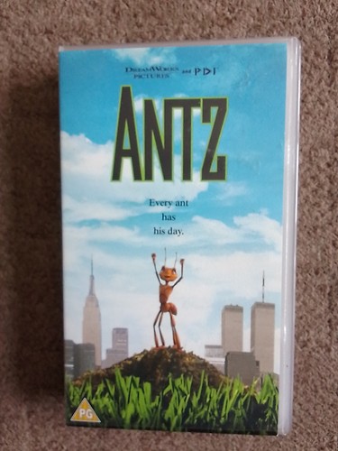 Antz vhs video - antz, freepost