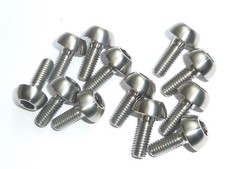 Honda Honda VFR400 NC30 89-94	 TITANIUM Ti GR5 FRONT BRAKE DISC ROTAR BOLTS RACE