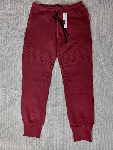 Markus lupfer joggers burgundy - markus,