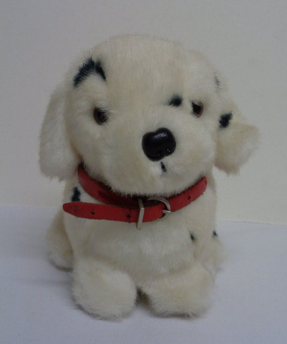 Spotted puppy dog plush soft - spotted,