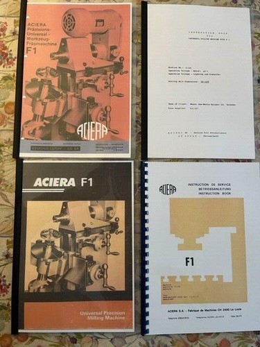 Aciera operations parts - aciera, f1