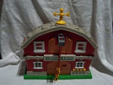 Country Farm Hay Barn Childs Play House With Animal Sound Effects.