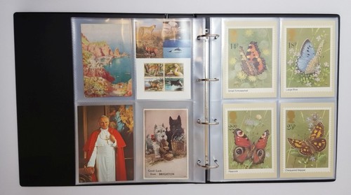 Guardian postcard album leaves - postcard,