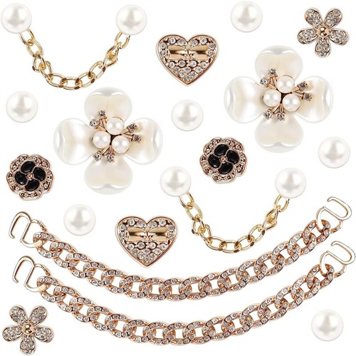 18pcs diy shoe charms - 18pcs,