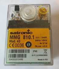 SATRONIC 240V CONTROL BOX MMG 810.1 MOD 43