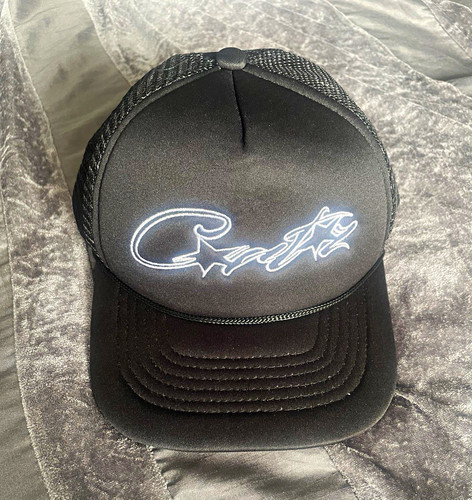 Corteiz black trucker - corteiz, hat