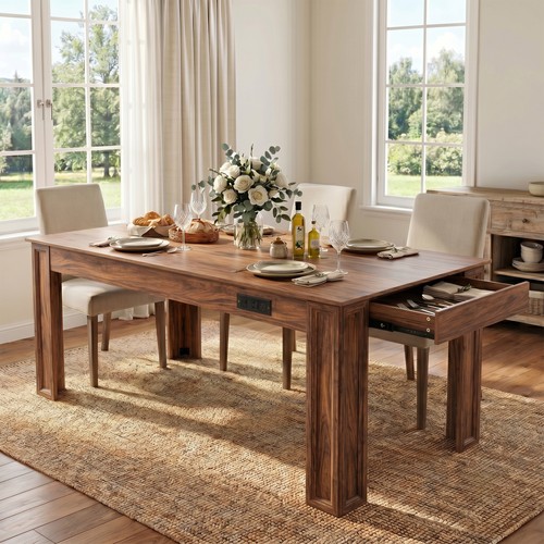 Farmhouse dining table - 70",