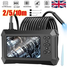 Industrial Endoscope Camera 1080P HD 4.3'' Screen Borescope Inspection Camera UK