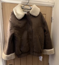 Topshop Vintage Washed Faux