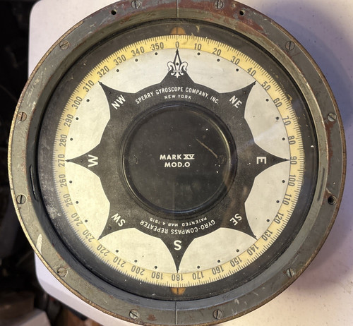 Antique 1919 sperry gyroscope - sperry,