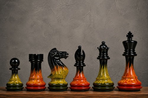 Flame frost painted - &,