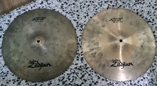 Zildjian A Series 14" New Beat Hi-Hat Cymbals – Fair Condition