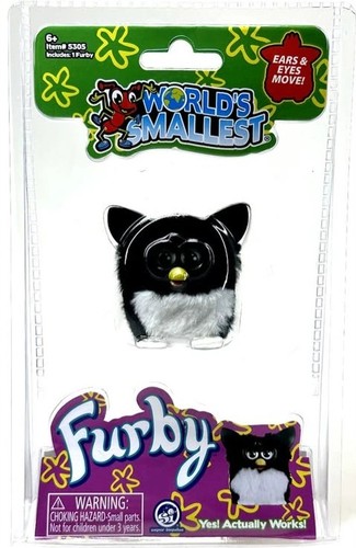 World smallest furby black - smallest,