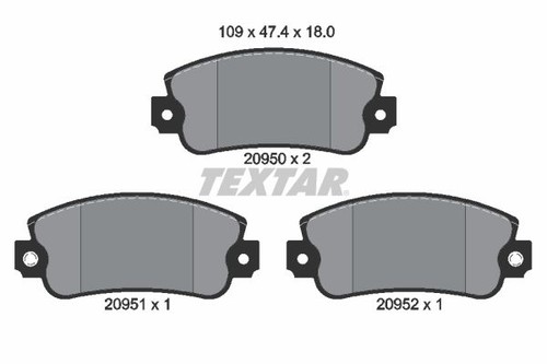 Fits autobianchi y10 brake - fits,