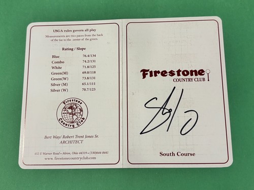 Shane lowry signed - shane, firestone
