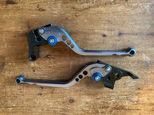 Billet Long Brake Clutch Levers Aluminum For Yamaha FZ6 FZ6R FZ1 FZ8 XJ6 XSR700