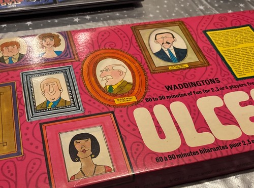 Waddingtons ulcers board game - ulcers,