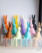 Modern Bunny Shelf Decor 3D