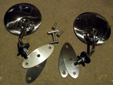 Door mirror set - jass, vintage