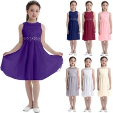 UK Lace Sequins Flower Girl