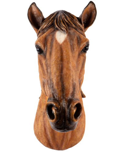 Horses head ornament - ornament, wall