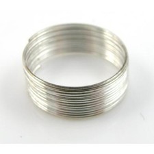 Memory wire 60 coils silver
