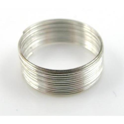 Memory wire coils silver - 60,