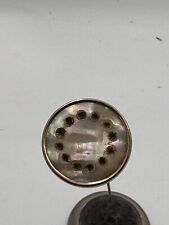 PRETTY ANTIQUE/VINTAGE MOTHER OF PEARL HAT PIN (914) SALE