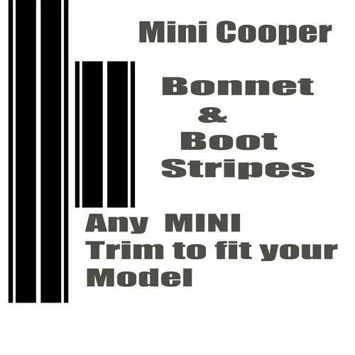 Mini cooper bonnet - bonnet, boot