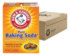 Arm & Hammer Pure Baking Soda 454G (1Lbs) (Pack of 12)
