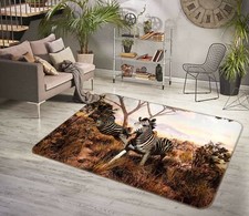 3D Wild Zebra N275 Animal Non
