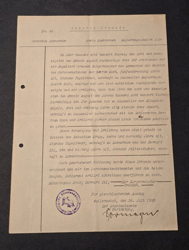 1933 third reich birth - third,