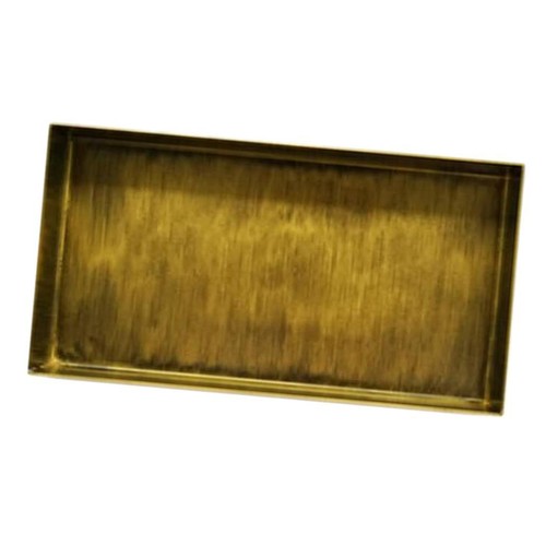 Rectangular breakfast plate