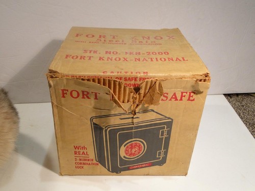 Vintage fort knox steel - vintage, safe
