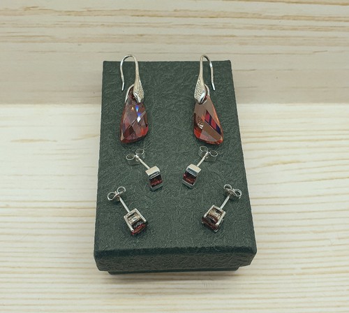 Three pairs vintage 925 - pairs, of