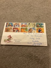 First Day Cover Greetings Stamps Children's Literature 1 February 1994