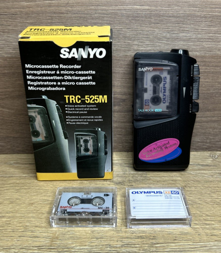Sanyo microcassette recorder - sanyo,