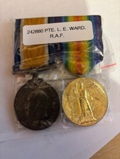 WW1 Royal Air Force medal pair