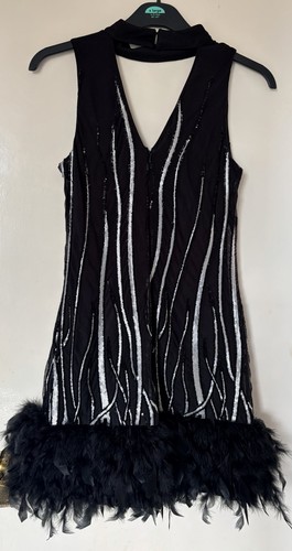 Coast womens black silver - womens, m