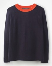 Boden Mollie Jumper, Navy &