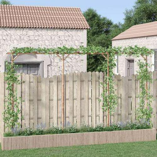 Wooden pergola bamboo wood - pergola,