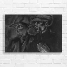 Moody Faces Dramatic Portrait