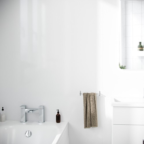Gloss white cladding modern - gloss,