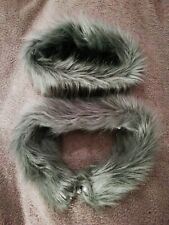 MOIRA C GREY FAUX FUR HEADBAND