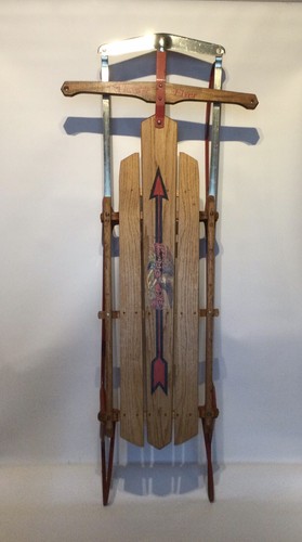 Sledge toboggan flexible flyer - sledge,